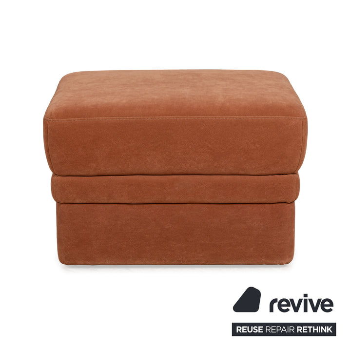 Himolla Planopoly Stoff Hocker Braun Camel