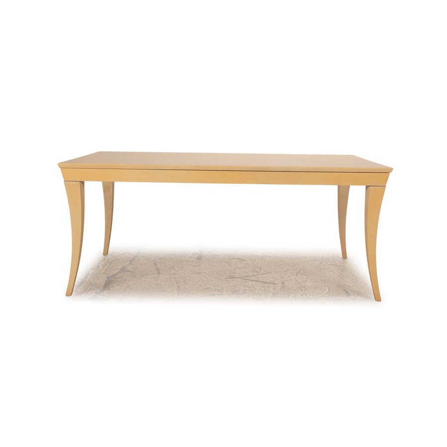 Tonon wooden dining table cream beige extendable 180/230cm x 77cm x 90cm