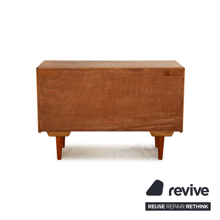 H.P. Hansen Holz Sideboard Braun Teak Vintage