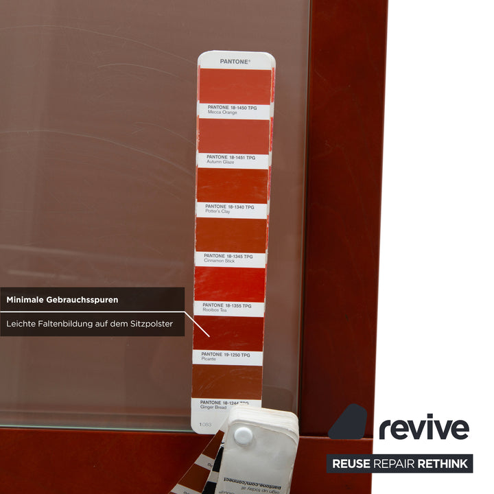 Hülsta Couchtisch Holz Braun Glas