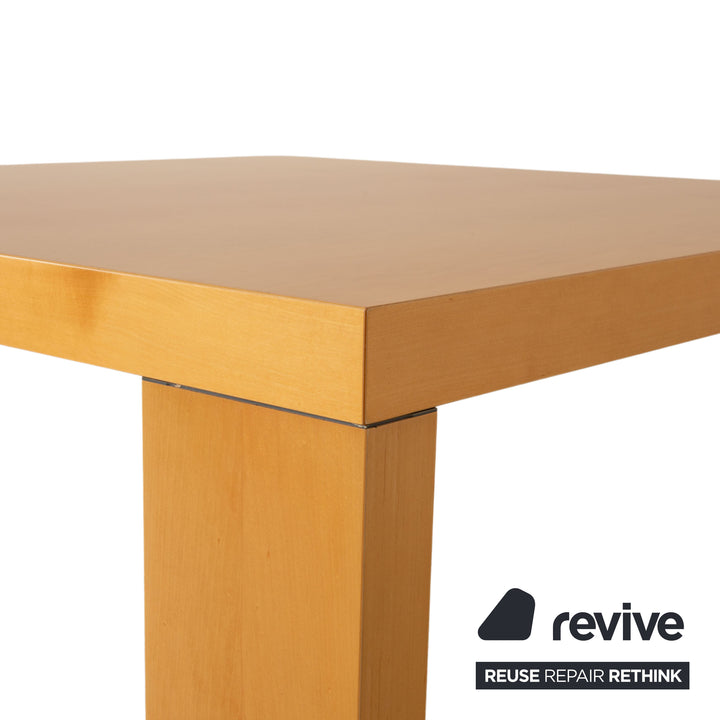 Hülsta dining table maple wood brown 150 x 150 cm