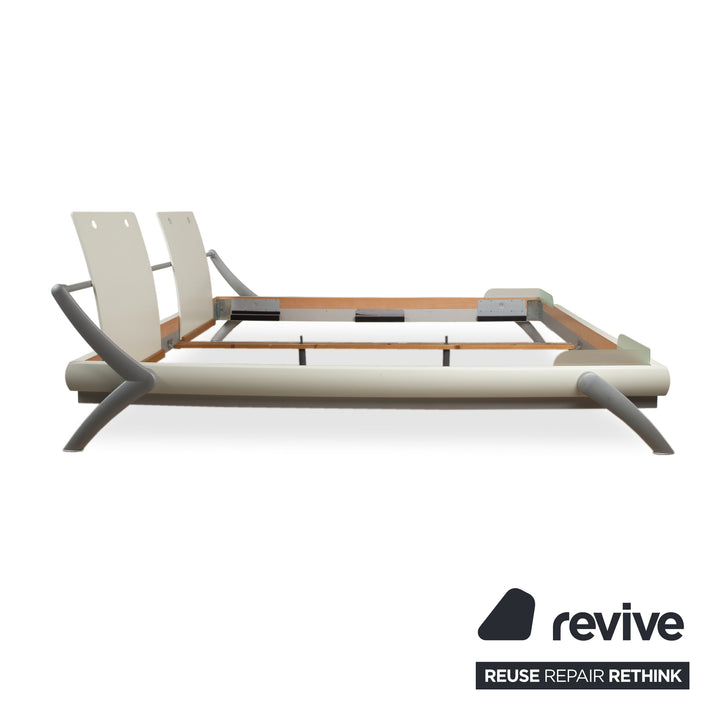 Hülsta Fancy Holz Bett Weiß Schlafzimmer