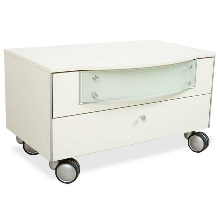 Hülsta Fancy Holz Sideboard Weiß Nachttisch