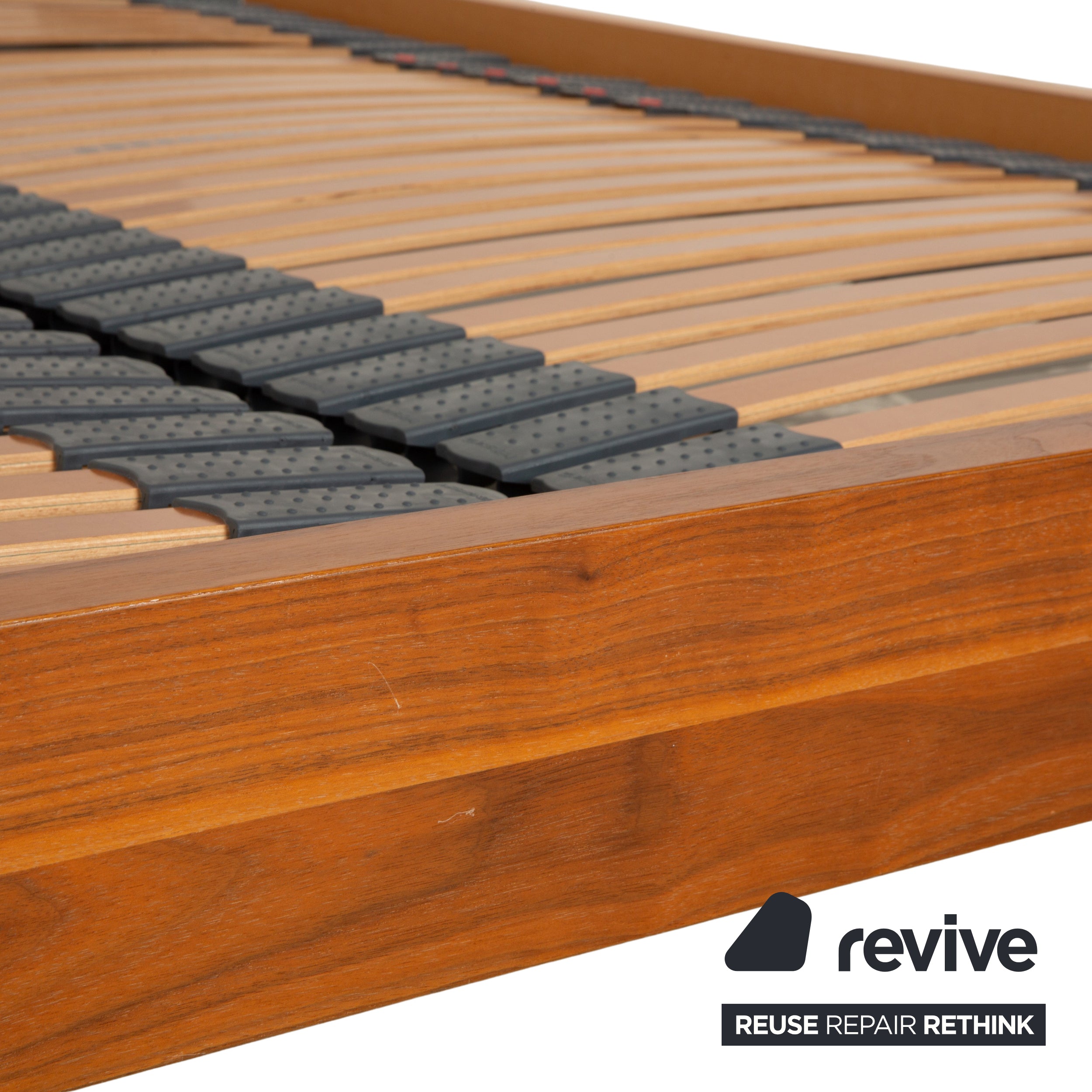 Hülsta Holz Bett Braun 180x200 elektrische Funktion