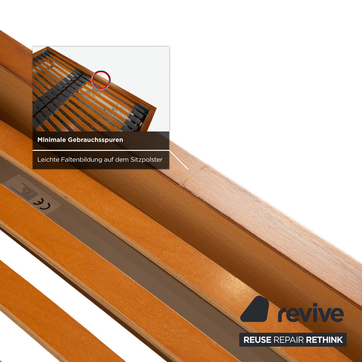 Hülsta Holz Bett Braun 180x200 elektrische Funktion