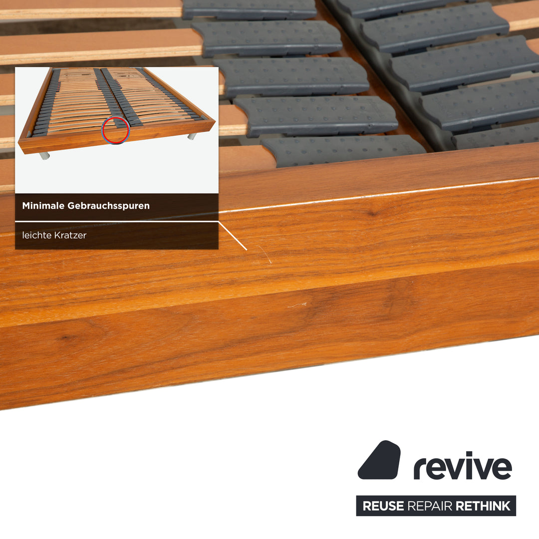 Hülsta Holz Bett Braun 180x200 elektrische Funktion