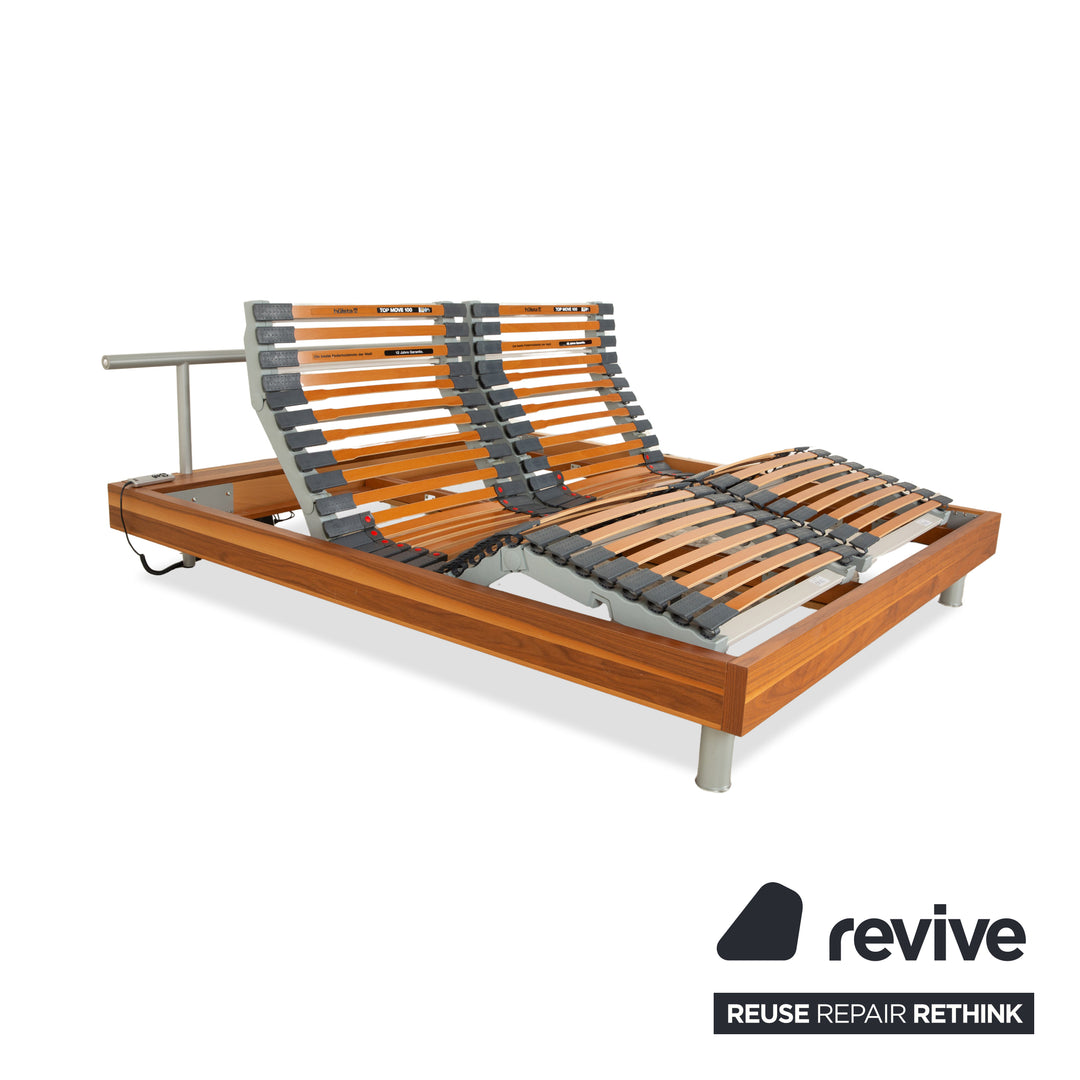 Hülsta Holz Bett Braun 180x200 elektrische Funktion