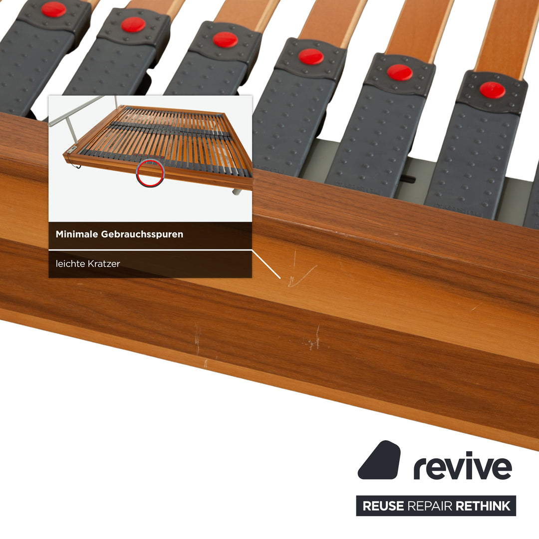 Hülsta Holz Bett Braun 180x200 elektrische Funktion