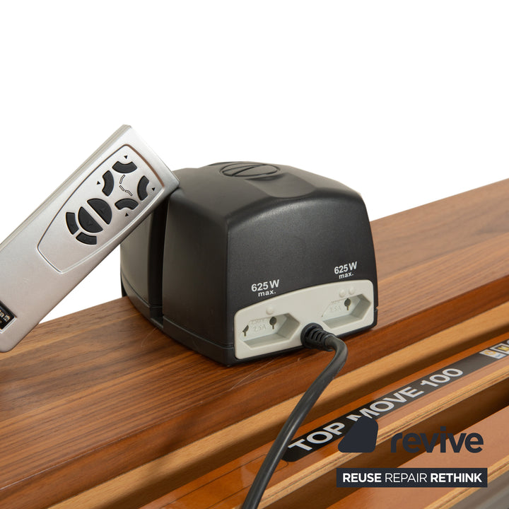 Hülsta Holz Bett Braun 180x200 elektrische Funktion