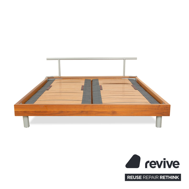 Hülsta Holz Bett Braun 180x200 elektrische Funktion