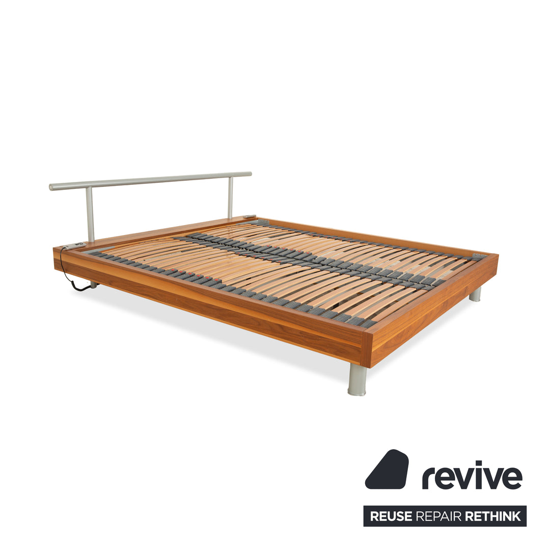 Hülsta Holz Bett Braun 180x200 elektrische Funktion