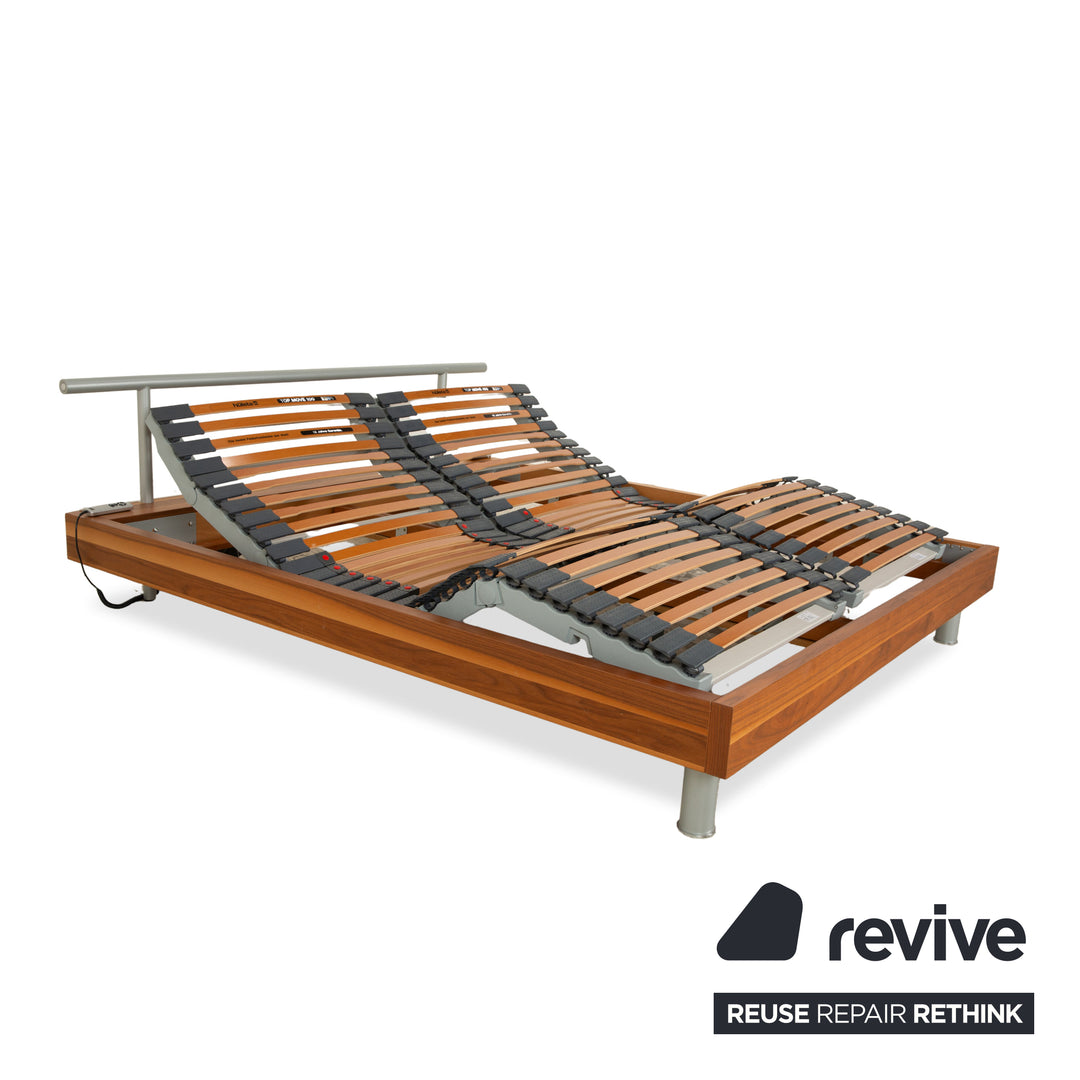 Hülsta Holz Bett Braun 180x200 elektrische Funktion