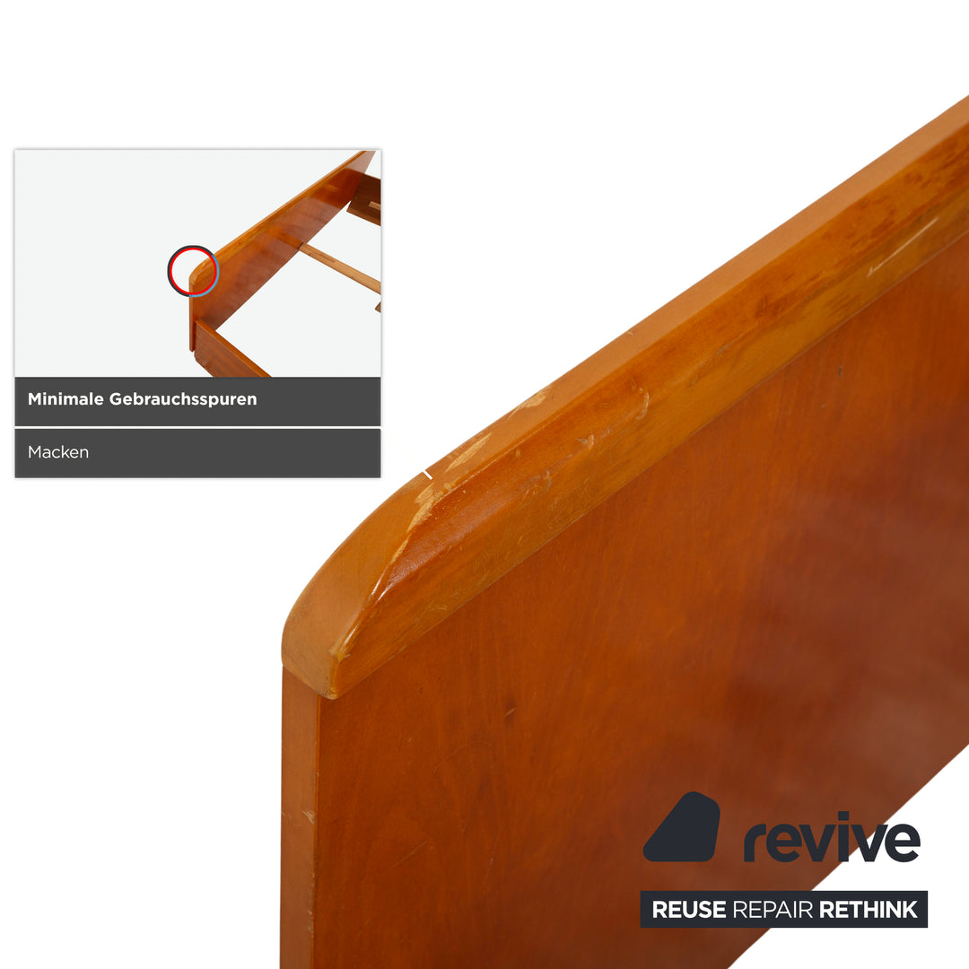 Hülsta wooden bed, brown, 200x200