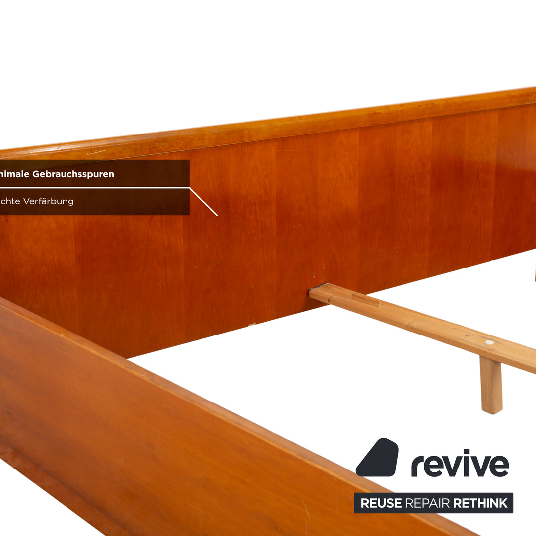 Hülsta wooden bed, brown, 200x200