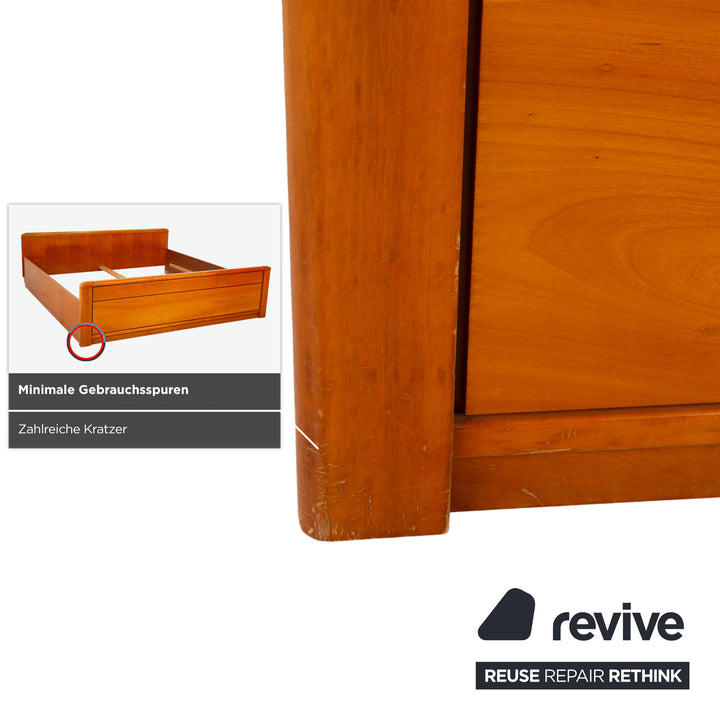 Hülsta wooden bed, brown, 200x200