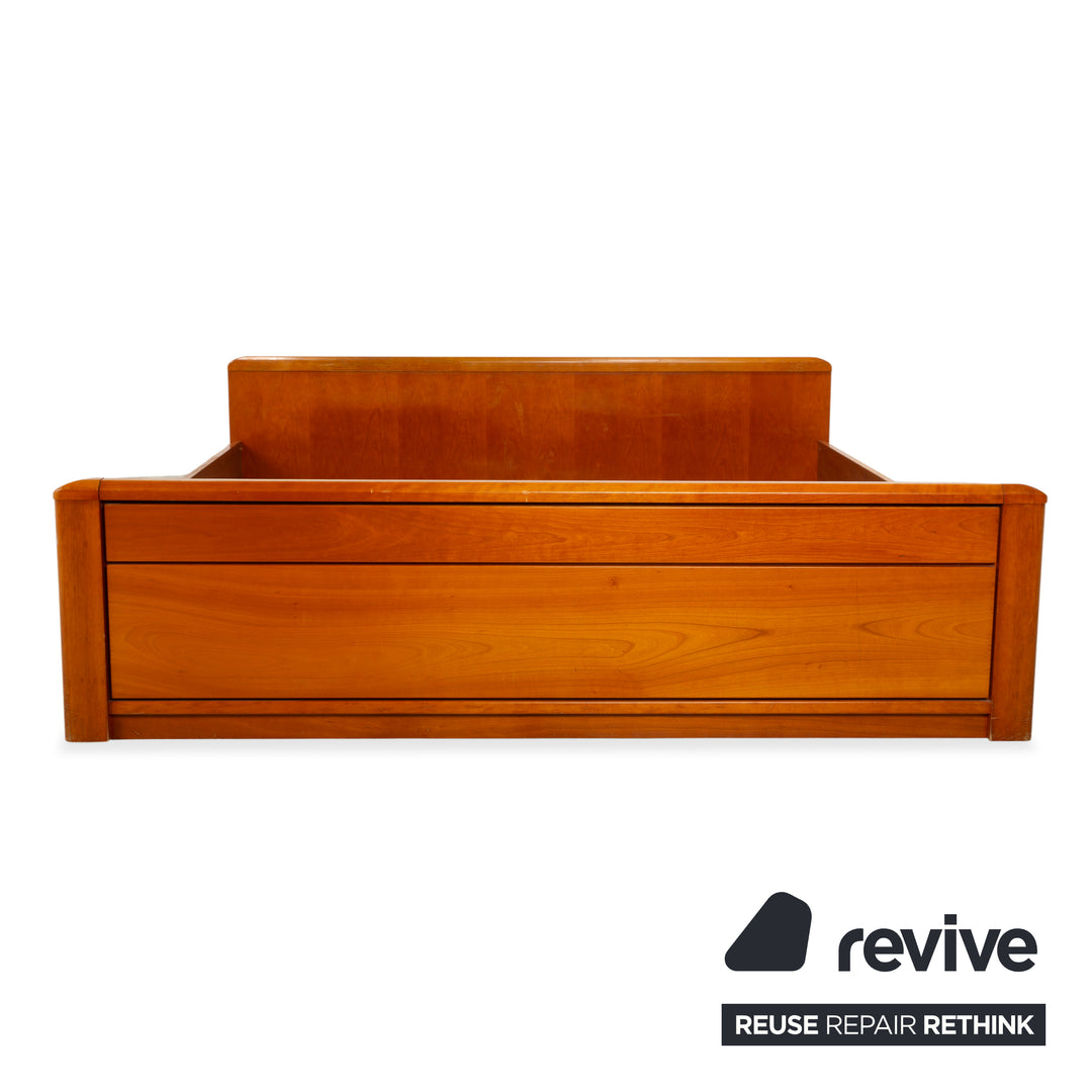 Hülsta wooden bed, brown, 200x200