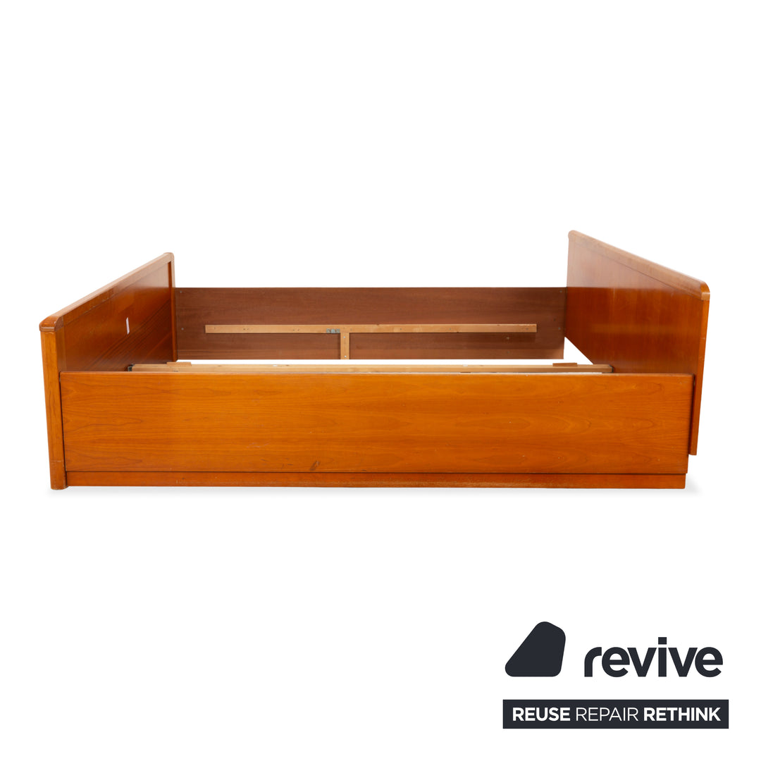 Hülsta wooden bed, brown, 200x200