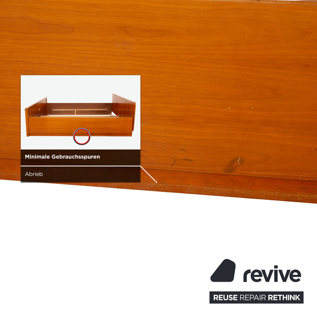 Hülsta wooden bed, brown, 200x200