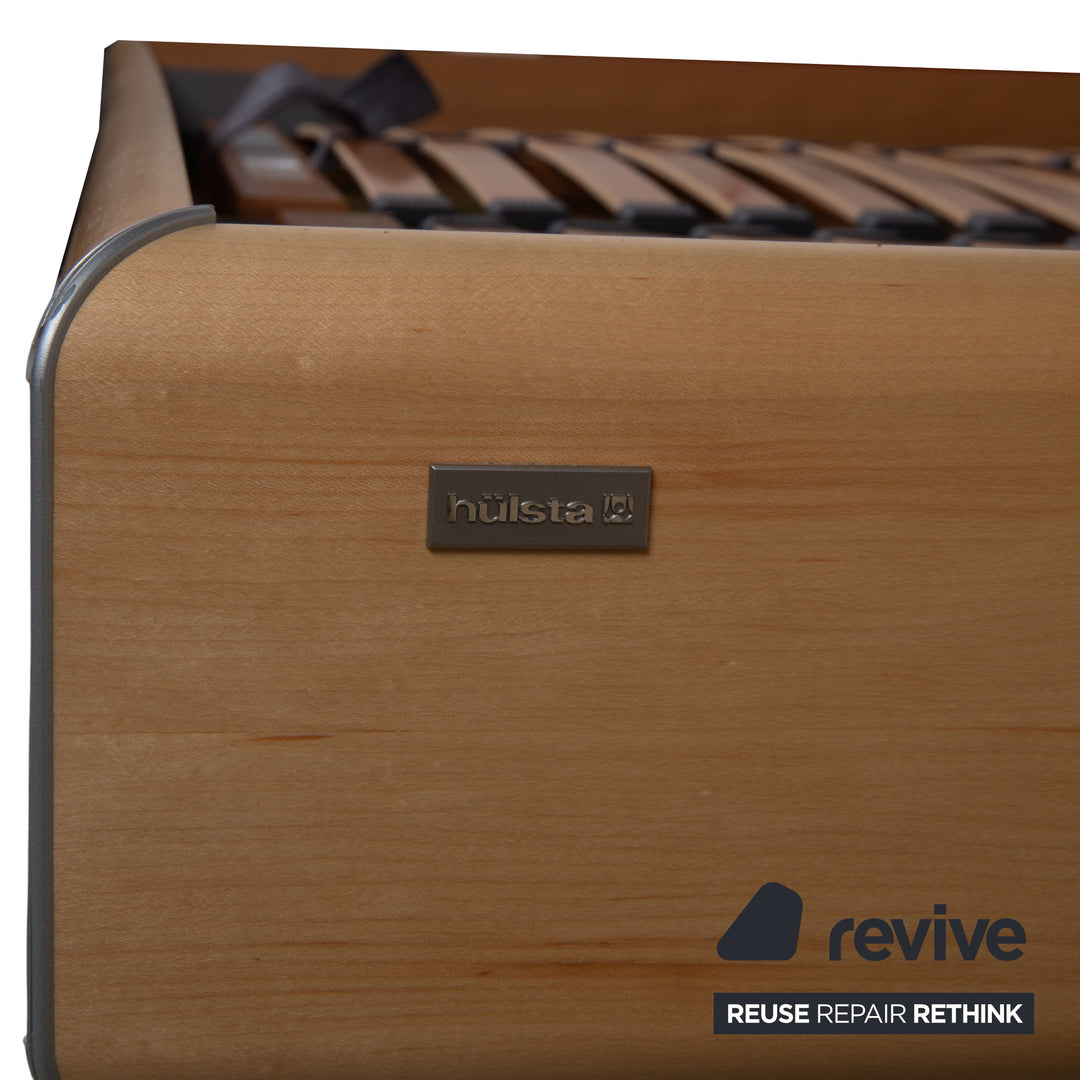 Hülsta Holz Bett Braun manuelle Funktion Schlafzimmer