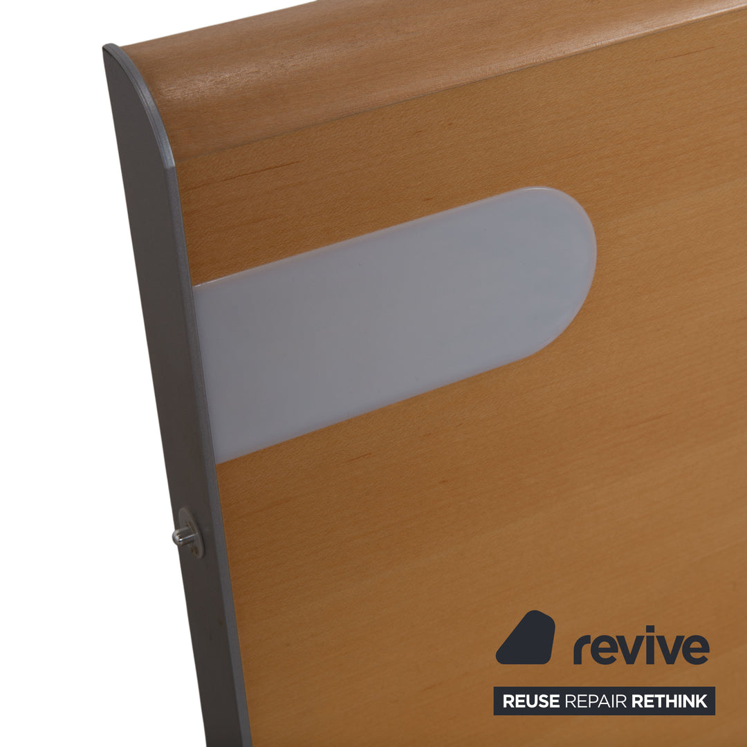 Hülsta Holz Bett Braun manuelle Funktion Schlafzimmer