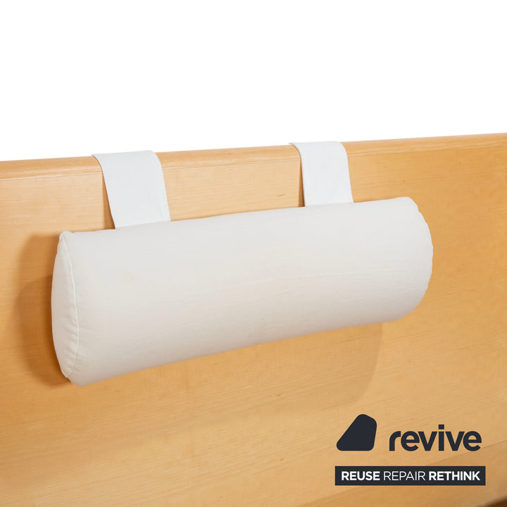 Hülsta Holz Bett Braun Schlafzimmer Beleuchtung elektrische Funktion