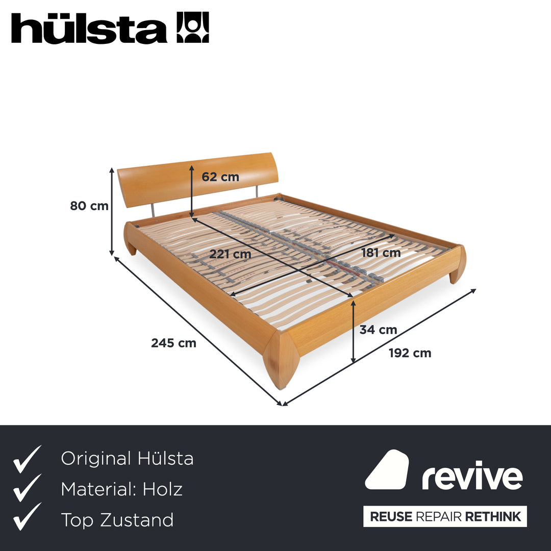 Hülsta Holz Bett Braun