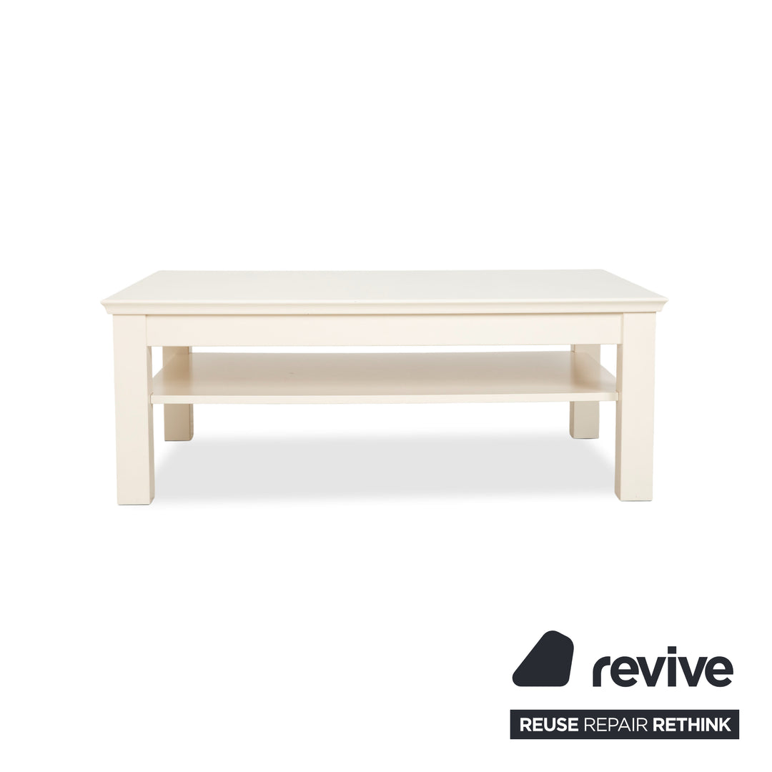Hülsta Wood Coffee Table Cream Beige