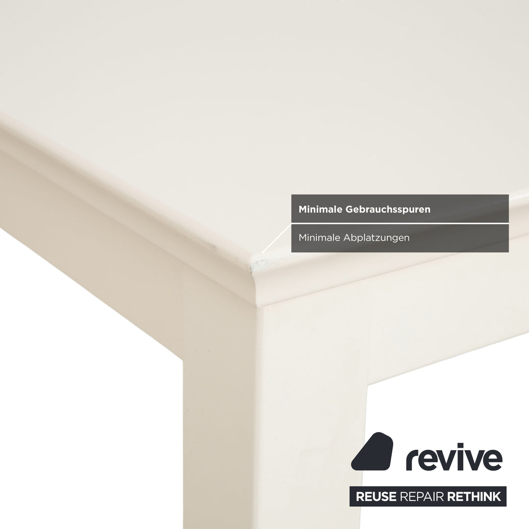 Hülsta Holz Garnitur Esstisch Couchtisch Creme Beige