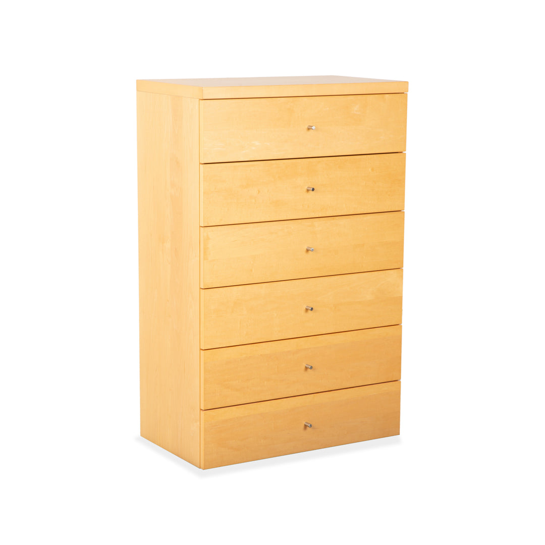 Hülsta wooden chest of drawers, brown