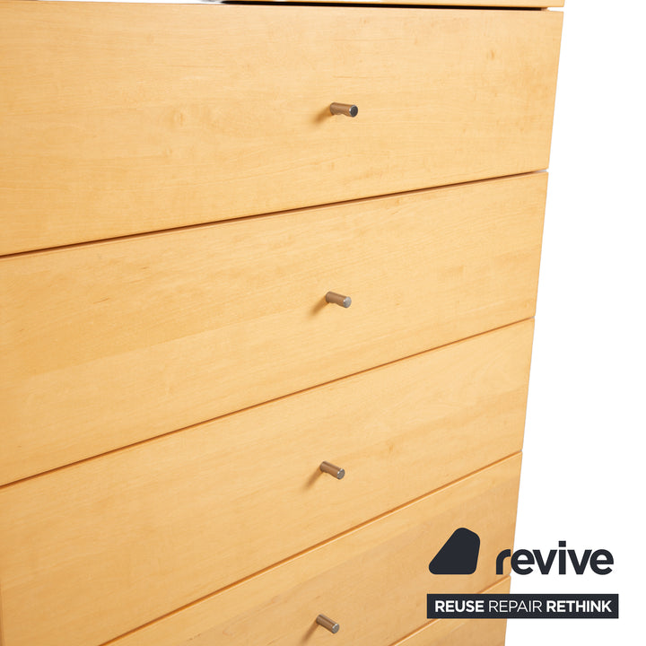 Hülsta wooden chest of drawers, brown