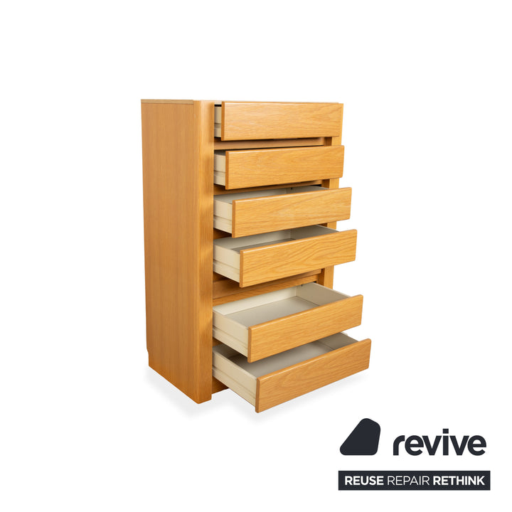 Hülsta wooden chest of drawers sideboard brown