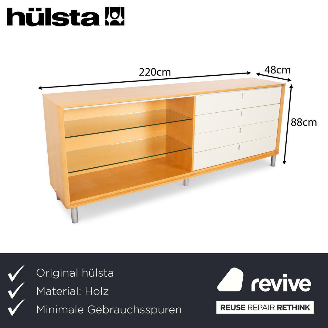 Hülsta Wooden Sideboard Brown