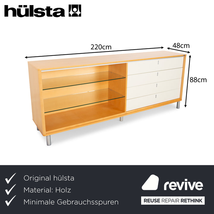 Hülsta Wooden Sideboard Brown