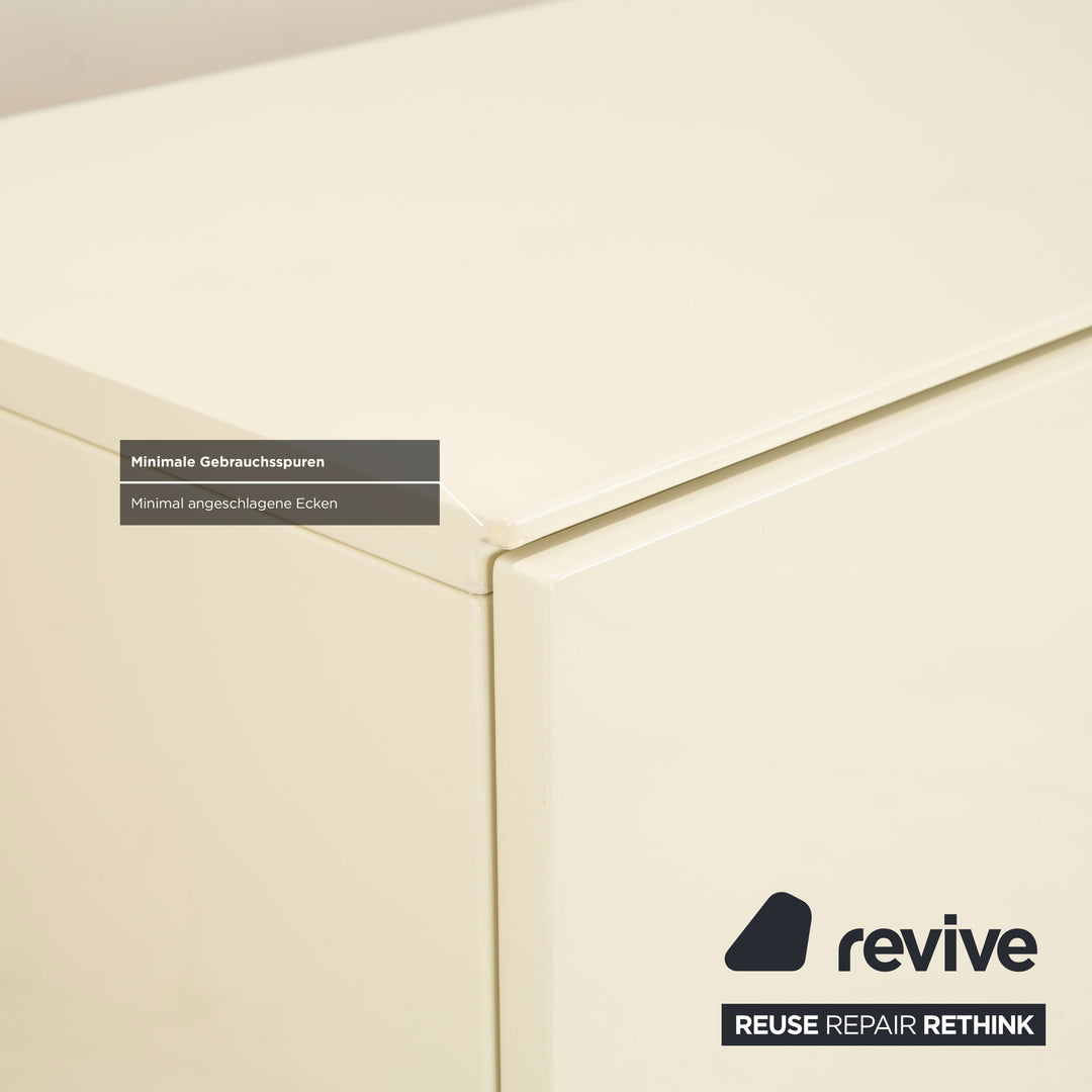 Hülsta Holz Sideboard Creme Braun