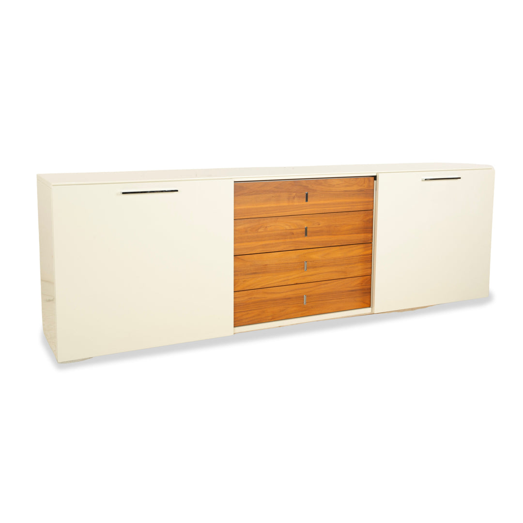 Hülsta Holz Sideboard Creme Braun