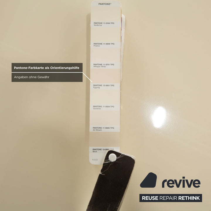 Hülsta Holz Sideboard Creme Braun