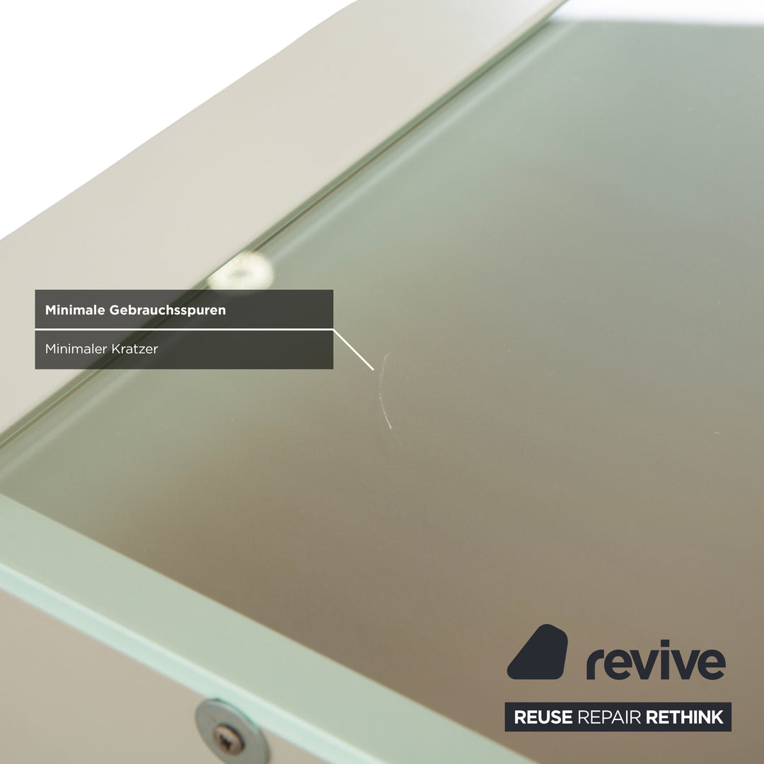 Buffet en bois Hülsta, blanc/marron