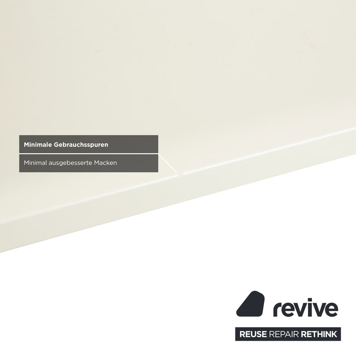 Hülsta Holz Sideboard Weiß Braun