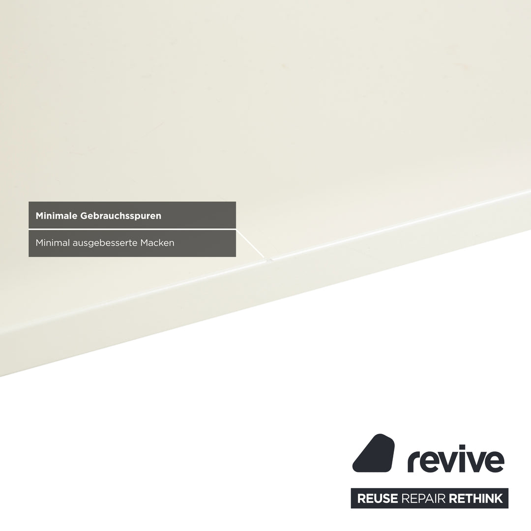 Hülsta Holz Sideboard Weiß Braun