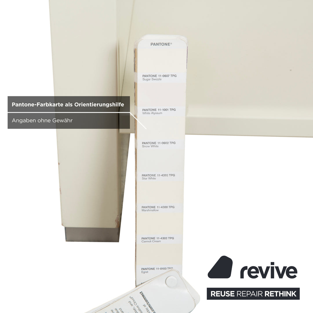 Hülsta Holz Sideboard Weiß Braun