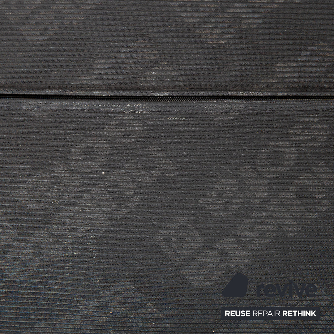 Hülsta HS.420 Leder Ecksofa Schwarz Dunkelblau Sofa Couch