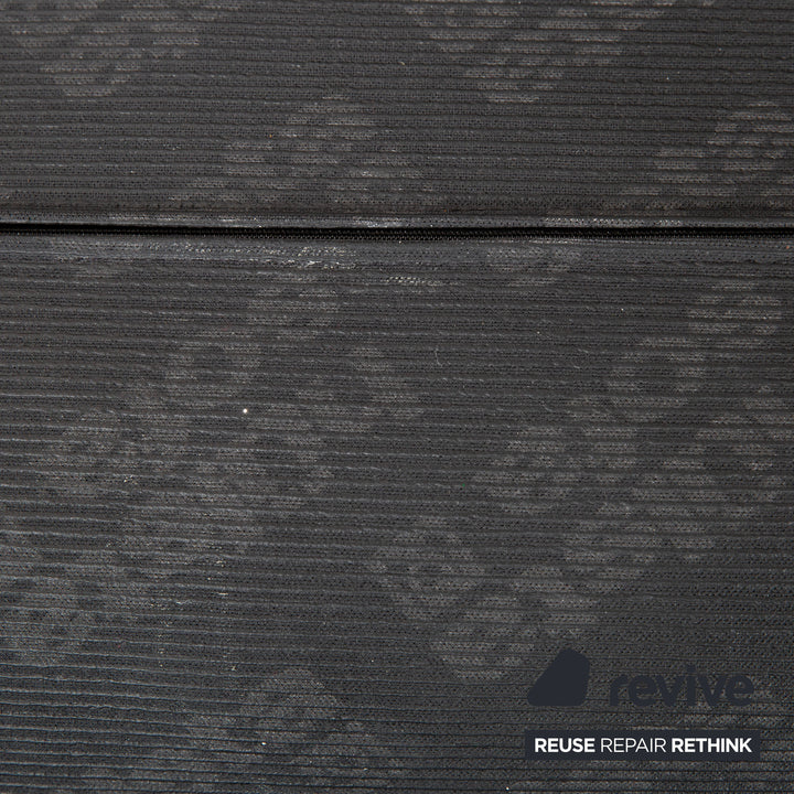 Hülsta HS.420 Leder Ecksofa Schwarz Dunkelblau Sofa Couch