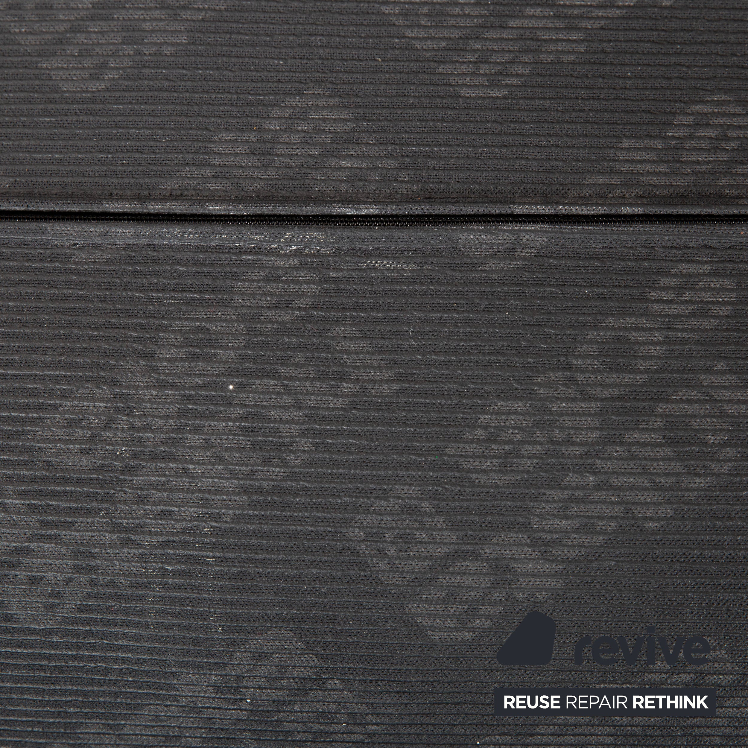Hülsta HS.420 Leder Ecksofa Schwarz Dunkelblau Sofa Couch