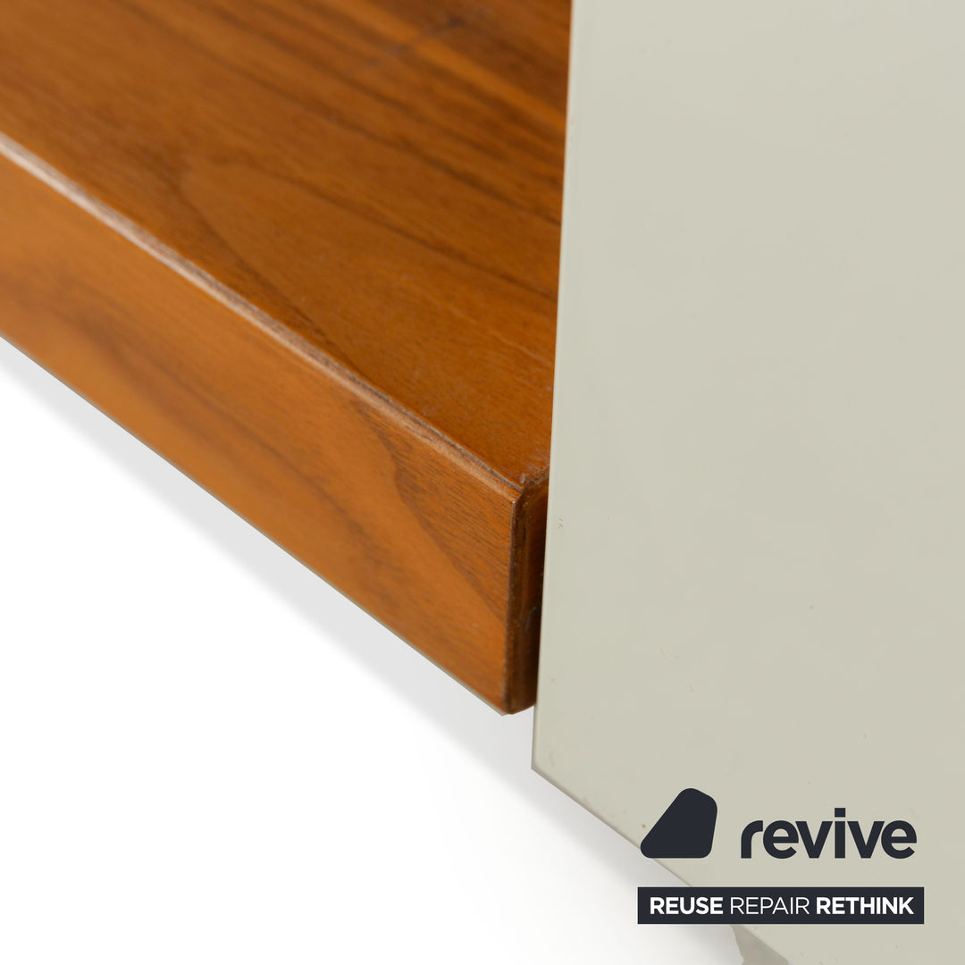 Hülsta Lilac Holz Sideboard Creme Braun Lowboard
