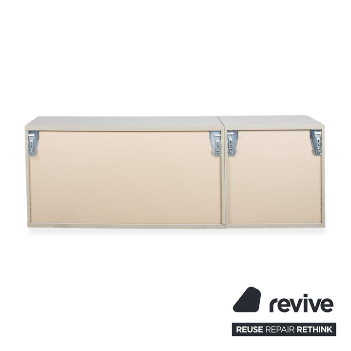 Hülsta Lilac Sideboard Beige Taupe Hochglanz