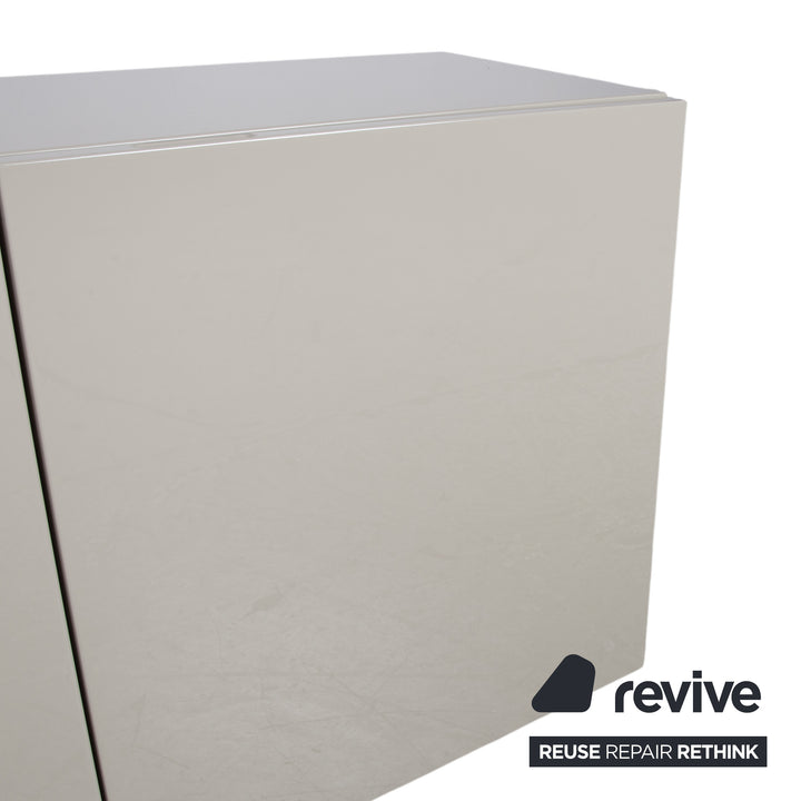 Hülsta Lilac Sideboard Beige Taupe Hochglanz