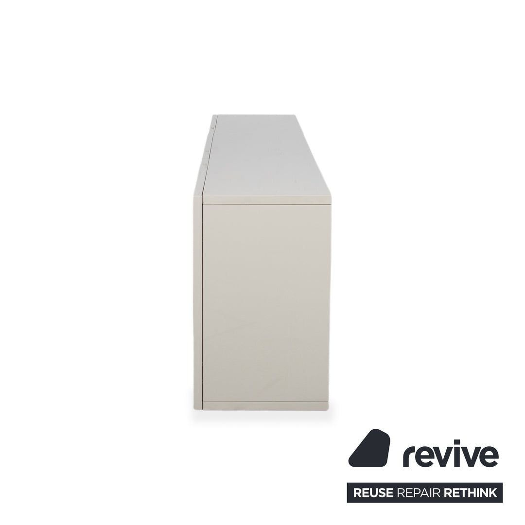 Hülsta Lilac Sideboard Beige Taupe Hochglanz