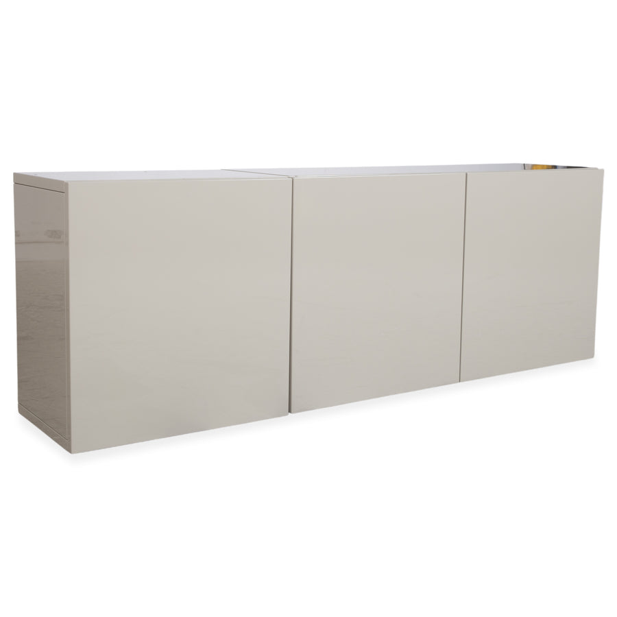Hülsta Lilac Sideboard Beige Taupe Hochglanz