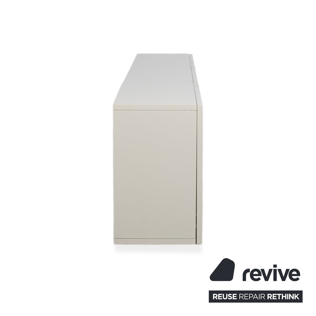 Hülsta Lilac Sideboard Beige Taupe Hochglanz