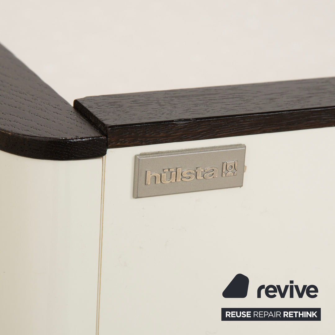 Hülsta Luceta Holz Bett Schwarz Nachttische Schubladen